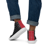 HEARTBREAK CLUB Men’s High Top Canvas Shoes - Image 17