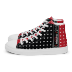 HEARTBREAK CLUB Men’s High Top Canvas Shoes - Image 8