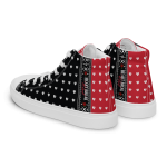 HEARTBREAK CLUB Men’s High Top Canvas Shoes - Image 4