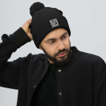 BE YOURSELF Pom-Pom Beanie - Image 3