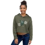 "KARMA FOLLOWS" Crop Hoodie - Image 6