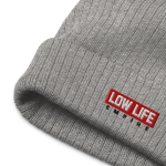 RED EMPIRE Ribbed Knit Beanie - Image 3