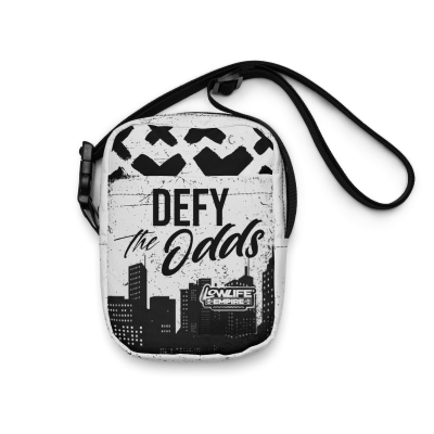 DEFY THE ODDS Utility Crossbody Bag