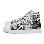 FEAR NO EVIL Men’s High-Top Shoes - Image 9