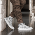 WRITTEN IN STRUGGLE™ Men’s High-Top Shoes - Image 21