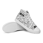 WRITTEN IN STRUGGLE™ Men’s High-Top Shoes - Image 9