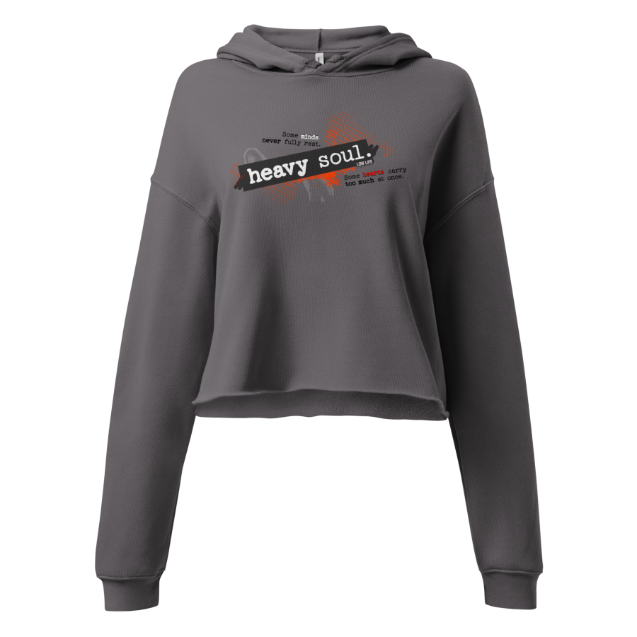 HEAVY SOUL Crop Hoodie