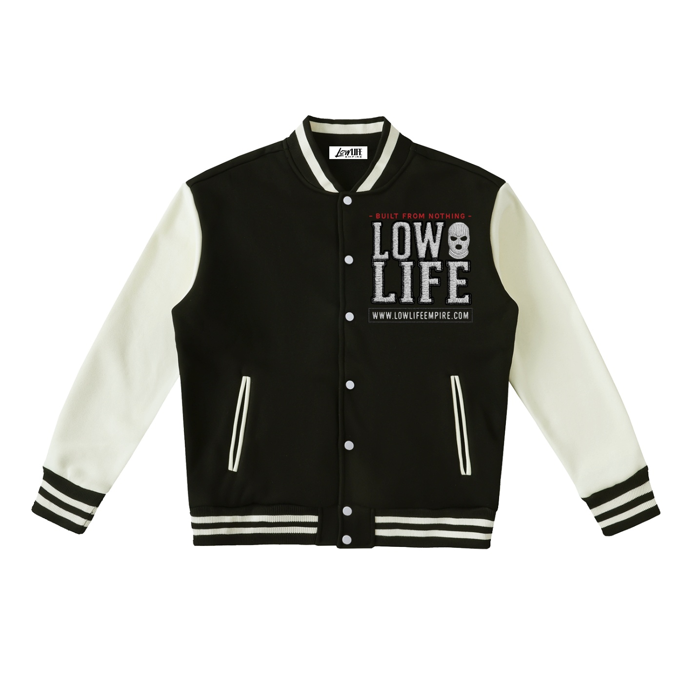 LOW LIFE LETTERMAN Varsity Jacket