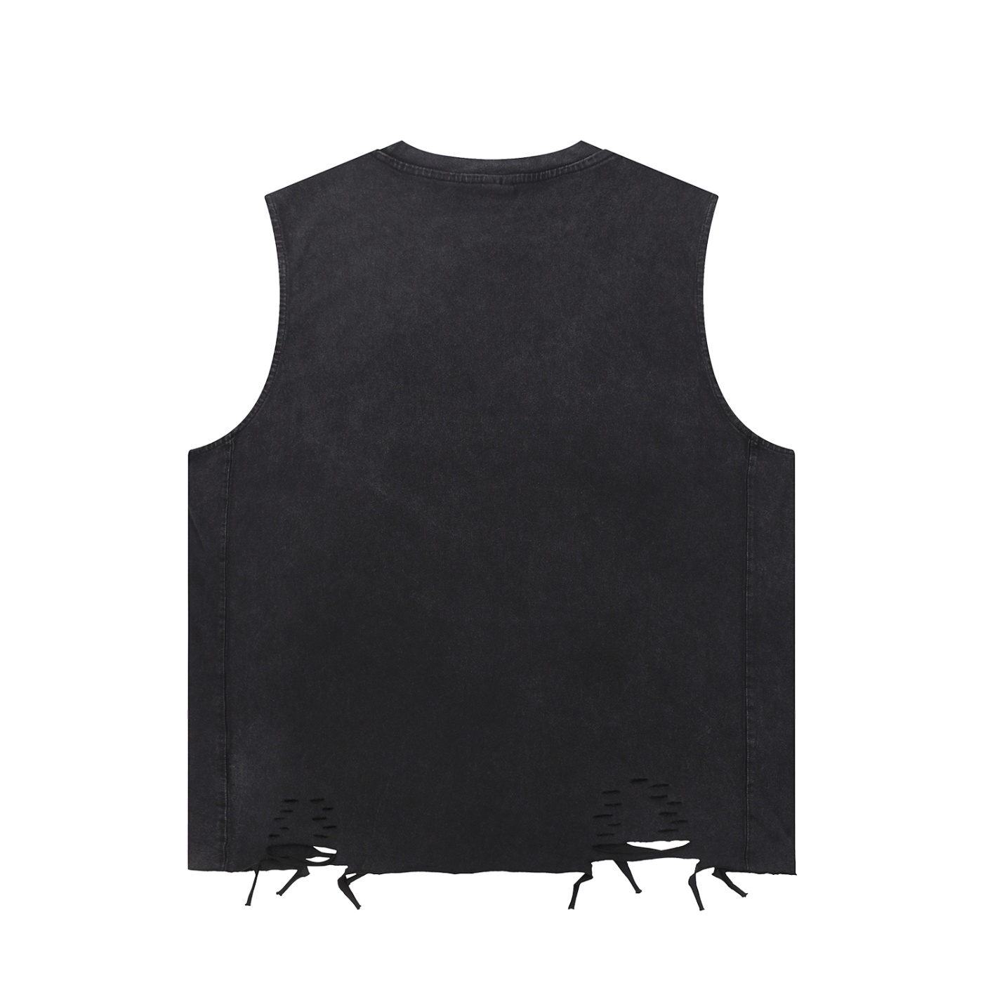 EARNED** Snow Washed Raw-Hem Tank Top - Image 2